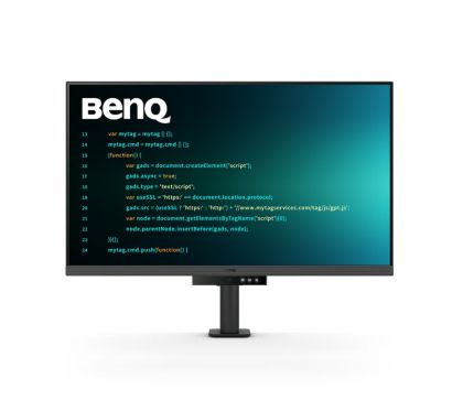 Монитор BenQ RD320UA 32" IPS, 3:2, 3840x2160, 4K BenQ Programming Monitor with Backlight and Flexible Arm, Nano Matte Panel, Coding Modes, ambient light detection auto-switch, 95% P3 wide color, HDMI2.0, DP1.4 x1, USB-C 90W x1, built-in speakers 2Wx2, Erg