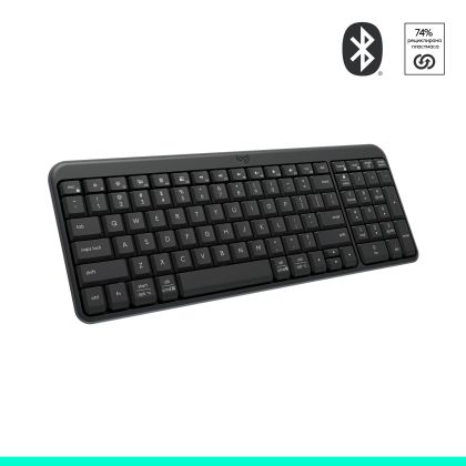 Безжична клавиатура Logitech K250 Graphite - Кирилизирана