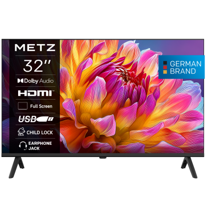 METZ Телевизор 32" DLED HD Ready 1366x768, 2x8W