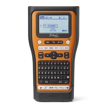 Етикетен принтер Brother P-touch термотрансферен 24mm 180dpi USB Bluetooth (PTE560BTSPQL1)