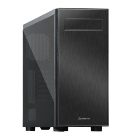 Компютърна кутия Chieftec Hawk Midi Tower ATX закалено стъкло (AL-02B-TG-OP)
