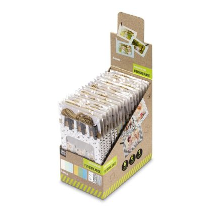 HAMA Фото Гирлянд "Mix" с въже и щипки, асорти