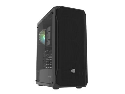 Компютърна кутия FURY Shobo Mid Tower ATX RGB прозрачен панел (NFO-2153)