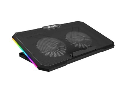 Стойка Fury Gunbai G3 Laptop Cooling Pad 14.1-17.3" 2 fans, RGB LED Light, 2 USB