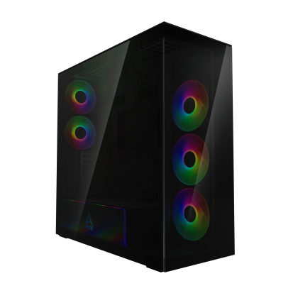 Кутия за компютър Arctic Xtender - Black Mid-Tower