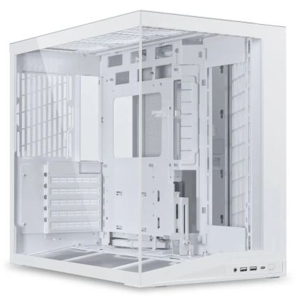 Кутия Lian Li O11 Dynamic Mini V2, Mini-Tower - White
