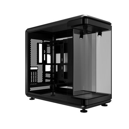 Компютърна кутия Cooler Master MasterFrame Mid Tower ATX стъклен панел USB-C (MF360-KINN-S00)