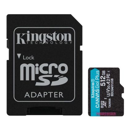 Карта памет Kingston Canvas Go! Plus Gen4 microSDXC 512GB