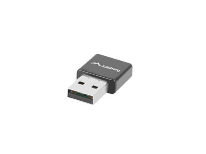 Wi-Fi адаптер Lanberg USB 2.0 N300 300Mbps 2.4GHz (NC-0300-WI)