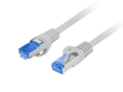 Кабел Lanberg patch cord CAT.6A FTP LSZH CCA 5m Fluke Passed, grey