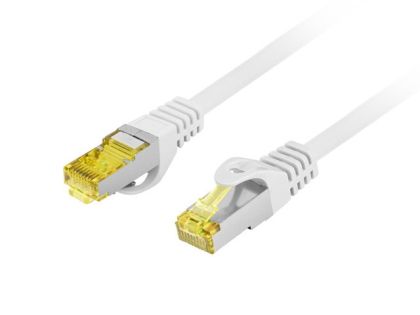 Кабел Lanberg patch cord CAT.6A S/FTP LSZH CU 10m Fluke Passed, grey