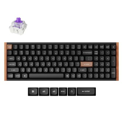 Геймърска механична клавиатура Keychron K4 HE Special Edition - Wireless, Full Size