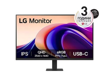 Монитор LG 31.5" QHD IPS 100Hz (32U631A-B)