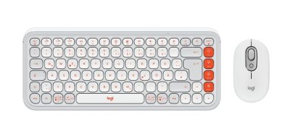 Комплект клавиатура и мишка Logitech POP Icon US Bluetooth (920-013141)