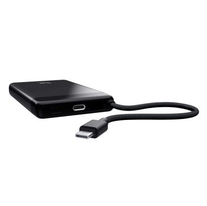 Външна батерия TRUST Fiera 10.000 Powerbank Fixed Cable