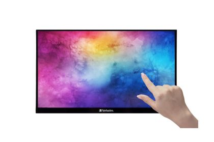 Портативен монитор Verbatim PMT 14" Full HD IPS Touch 60Hz (49591)