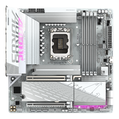 Motherboard GIGABYTE B860M AORUS ELITE WiFi 6E ICE, LGA 1851