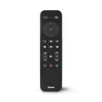 HAMA Дистанционно управление за TV + Netflix, Prime Video, бутони Disney+, програмируемо