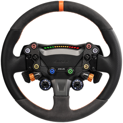 SIMAGIC Zeus Sport Steering Wheel, 320 mm, modular design, 7 swappable grips