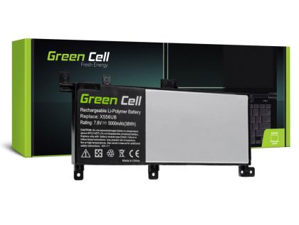 Батерия за лаптоп Green Cell за Asus X556 C21N1509 4650mAh 7.6V (AS111)