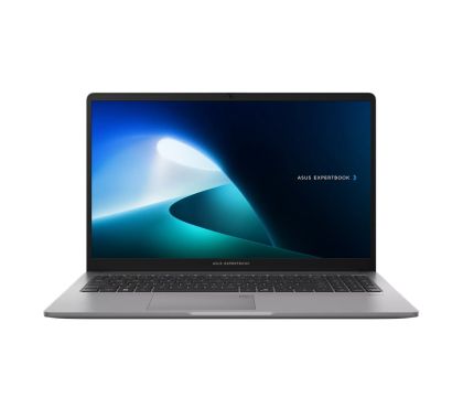 Лаптоп Asus ExpertBook, P1503CVAY-S73510, Intel Core 3 100U 1.2 GHz (10MB Cache, up to 4.7 GHz, 6 Cores, 8 Threads), 15,6" FHD 60Hz, 16GB DRR4(2 x8), 512GB SSD, Intel UHD Graphics, No OS, Misty Grey