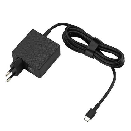 Оригинално зарядно за лаптоп ASUS 65W Type-C - Черно