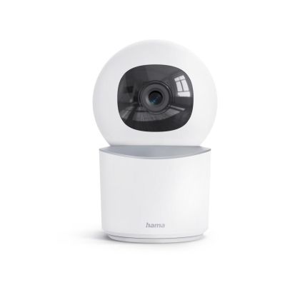 HAMA Wi-Fi камера, за закрити помещения, записваща, въртяща се, бяла