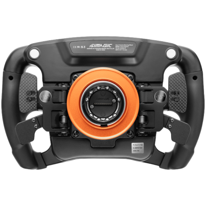 SIMAGIC Zeus Formula Steering Wheel, 280 mm, 5mm carbon fiber, CNC aluminum