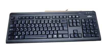 Реновирана клавиатура Fujitsu KB410 с БДС USB Black
