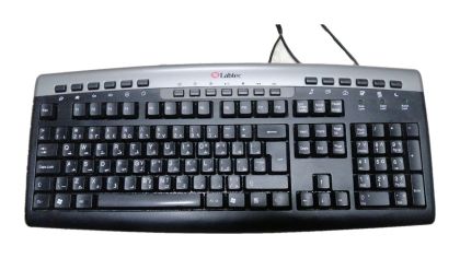 Реновирана клавиатура Labtec 867572 арабска подредба PS/2 Silver/Black