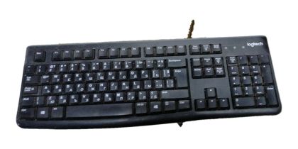 Реновирана клавиатура Logitech K120 с БДС USB Black