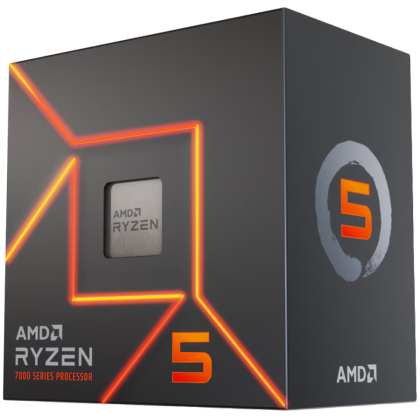 AMD CPU Desktop Ryzen 5 6C/12T 7500 (5.0GHz,38MB,65W,AM5) tray