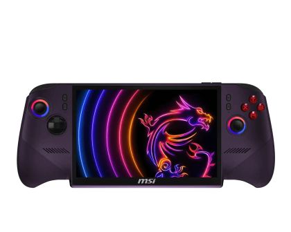 Игрова конзола MSI Claw 8 EX AI+ CG3EM - 8" IPS FHD+(1920x1200) 120Hz VRR, Intel Arc G3 Extreme, 32GB LPDDR5x, 1TB SSD, Win 11 Home - Void Purple