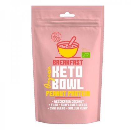 Diet Food Био кето закуска (keto Bowl) фъстъчен протеин 200 г
