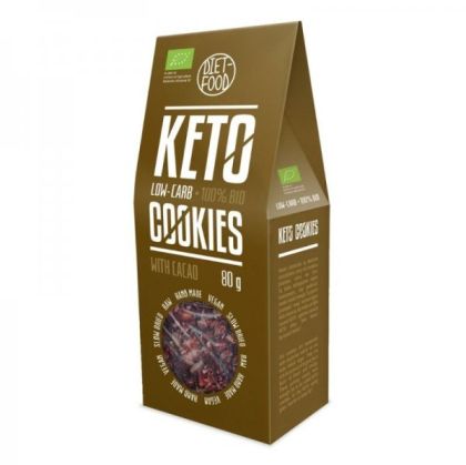Diet Food Био кето бисквити с какао 80 г
