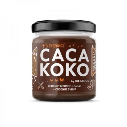 Diet Food Био кокосов крем с какао 200 г