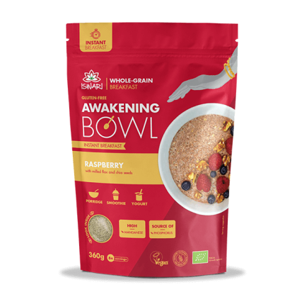 Iswari Био закуска с малини 360 г