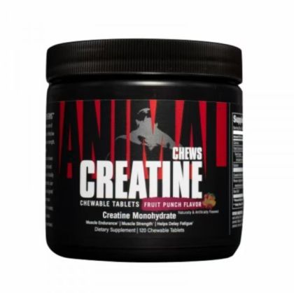 Animal Creatine Chews 120 chewable tablets