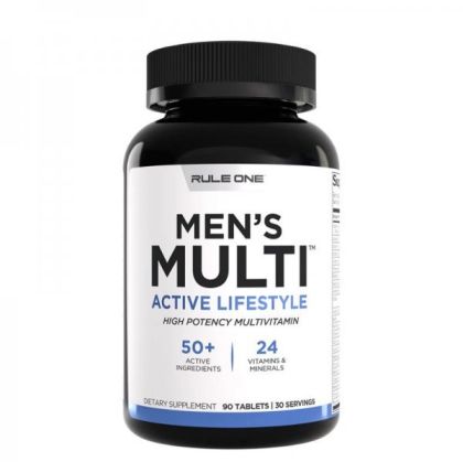 Rule One Men's Train Daily Sports Multivitamin 90 Tablets
