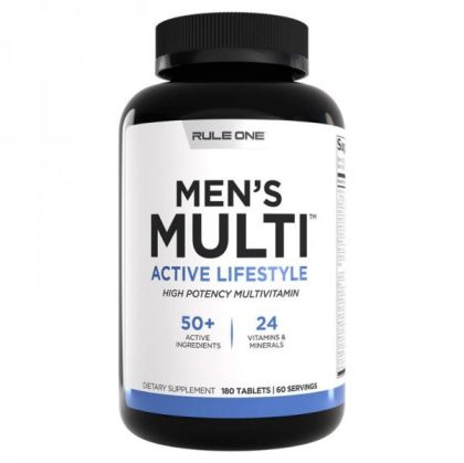 Rule One Men's Train Daily Sports Multivitamin 180 Tablets