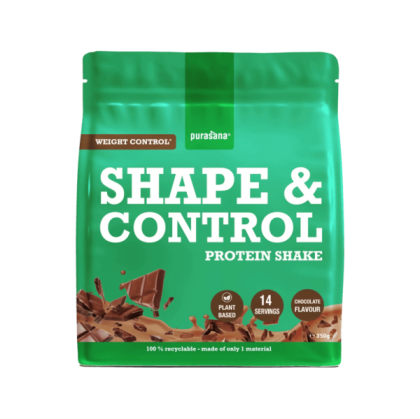 Purasana Био веган протеинов шейк “shape & Control” шоколад 350 г
