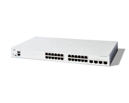 Управляем суич Cisco Catalyst 1200 24x 1GbE 4x 10G SFP+ управляем (C1200-24T-4X)