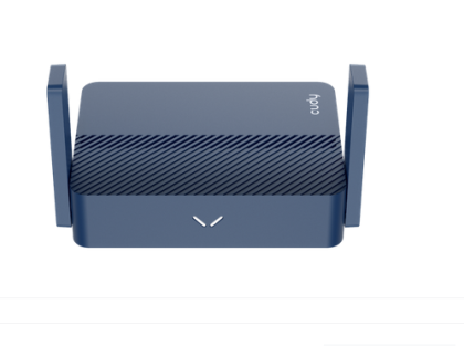 Cudy TR3000 VPN Travel router AX3000, 2.5Ghz WAN, USB-C, 2 x antennas, blue