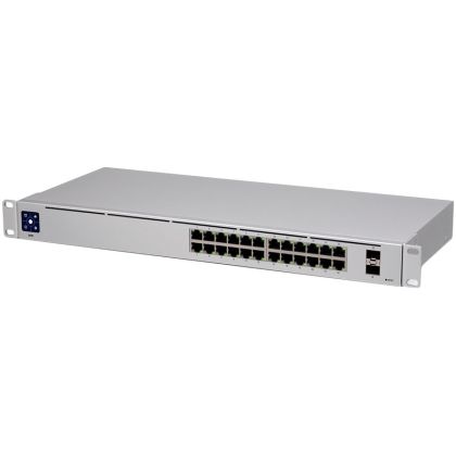 Мрежов суич Ubiquiti UniFi 24x 1GbE 2x 1G SFP Layer 2 (USW-24-EU)