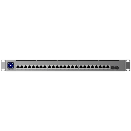 Мрежов суич Ubiquiti UniFi 24-портов 10GbE 25G SFP28 PoE+++ 720W (USW-PRO-XG-24-POE-EU)