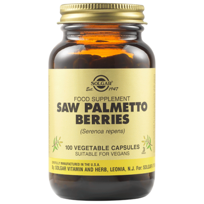 Solgar Saw Palmetto Berries 100 веган капсули