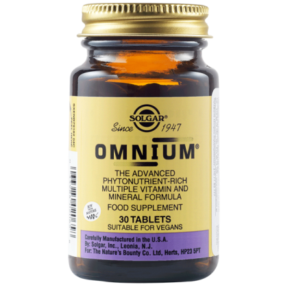 Solgar Omnium Multivitamins 30 таблетки