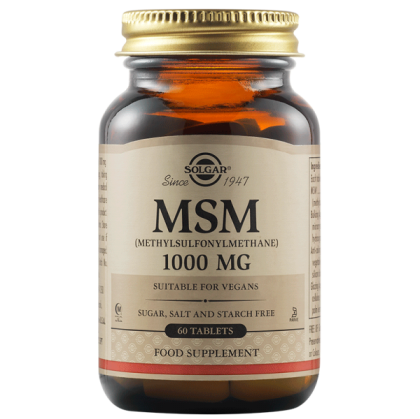 Solgar MSM 1000 mg 60 таблетки
