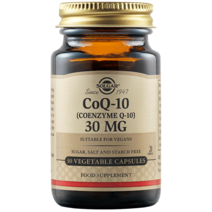 Solgar CoQ-10 30 mg 30 веган капсули