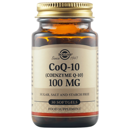 Solgar CoQ-10 100 mg 30 меки капсули